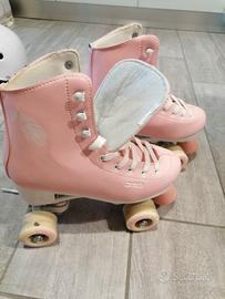 Pattini a rotelle per bambini, più casco e protez.