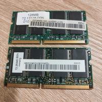 Vecchi banchi Ram Dimm 128 Mb