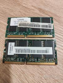 Vecchi banchi Ram Dimm 128 Mb