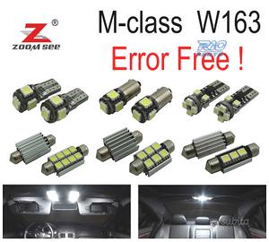 KIT 18 LAMPADE LED INTERNE MERCEDES CLASSE M W164 