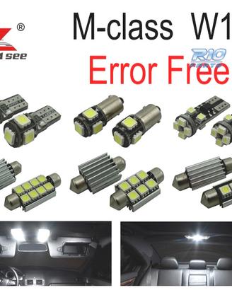 KIT 18 LAMPADE LED INTERNE MERCEDES CLASSE M W164 