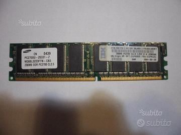 Memoria ram ddr samsung 256mb