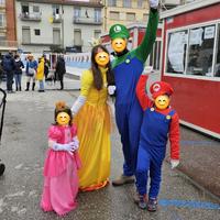 Vestiti carnevale family SUPER MARIO