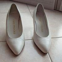 Scarpe in pelle bianche