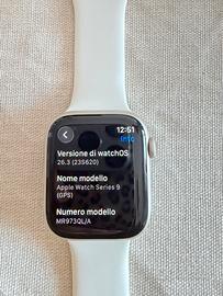 Apple watch serie 9 45 mm GPS