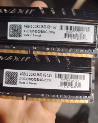 ram ddr 3 da 8 gb