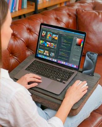 BASE LAPTOP PORTATILE VASSOIO LEGNO DIVANO LETTO