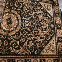 tappeto in lana manifattura europea anni 60/70