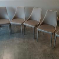 6 sedia in ecopelle Friulsedie 