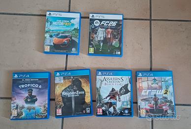 giochi per PS5 e PS4