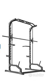 Attrezzi palestra, Rack, cavi, leg, pedana