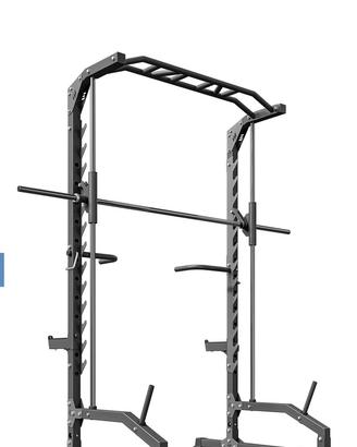 Attrezzi palestra, Rack, cavi, leg, pedana