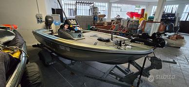bassboat vetroresina 4.00 mt