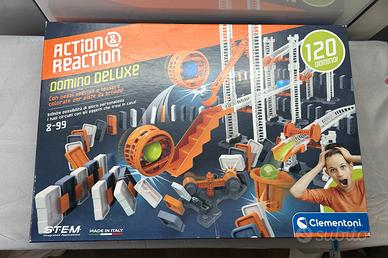 Clementoni Action & Reaction Domino Deluxe 120 Dom