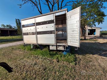 cassa trasporto animali per veicolo 35 quintali