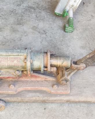 Pompa enologica ing. Paolo Ghinozzi Firenze 1898