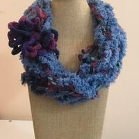 Sciarpa collana scaldacollo artigianale