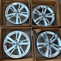  cerchi lega usati 17" audi