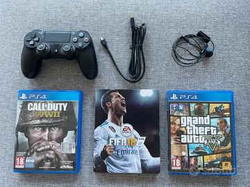 PS4 slim 500GB + 3 giochi