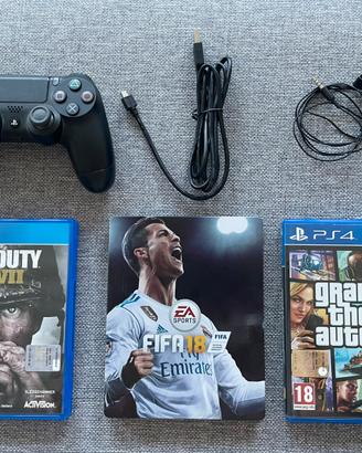 PS4 slim 500GB + 3 giochi