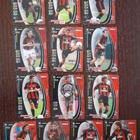 13 CARDS MILAN CHAMPIONS FOOTBALL 2001 2002