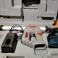Pistola per silicone a batteria