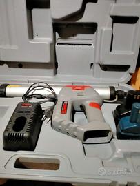 Pistola per silicone a batteria