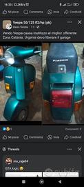 ricambi vespa pk