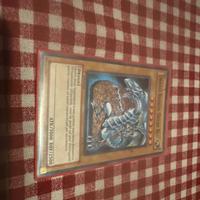 Yu Gi Oh drago bianco occhi blu