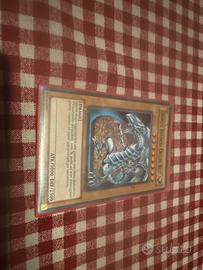 Yu Gi Oh drago bianco occhi blu