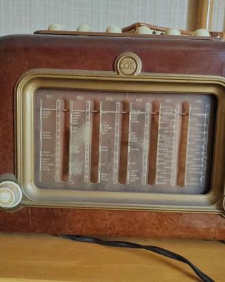 Radio d'epoca funzionante CGE Supergioiello