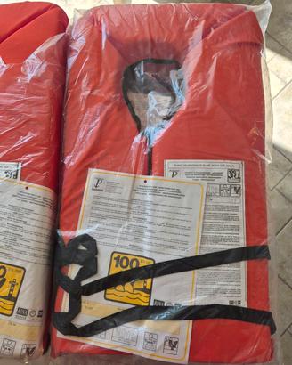 4 giubbotti salvagente rigidi adulto Plastimar