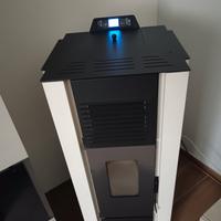 stufa a pellet quasi nuova 15 kw canalizzata