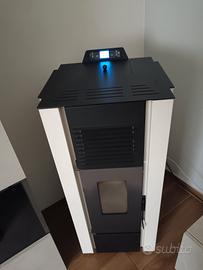 stufa a pellet quasi nuova 15 kw canalizzata