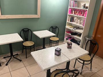 tavoli e sedie da ristorazione