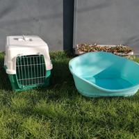 trasportino e cuccia