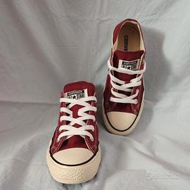 Converse all star outlet bordeaux basse