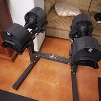 Manubri Regolabili 32kg Nuobell Sidea con Rack