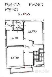 Corso Umberto 70mq, PT e 1° piano + cantina