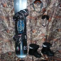 Snowboard tavola + accessori