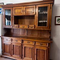 Vetrinetta in legno massello