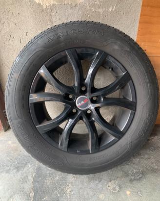 cerchi completi di gomme