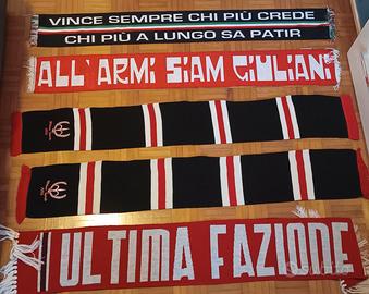 7 sciarpe Ultras Trieste Triestina Curva Furlan