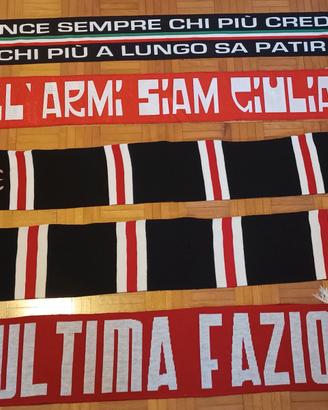 7 sciarpe Ultras Trieste Triestina Curva Furlan