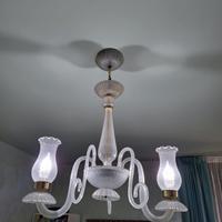 lampadario e appliques vetro Murano 