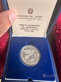 Moneta 500 L campionato mondiale di calcio 1990
