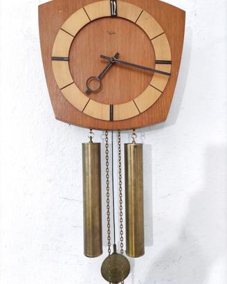 176246 Antico orologio da parete a due pesi