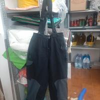 pantalone con bretelle salewa