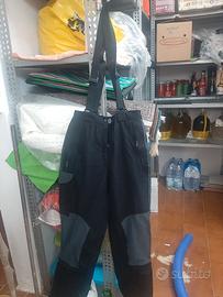 pantalone con bretelle salewa