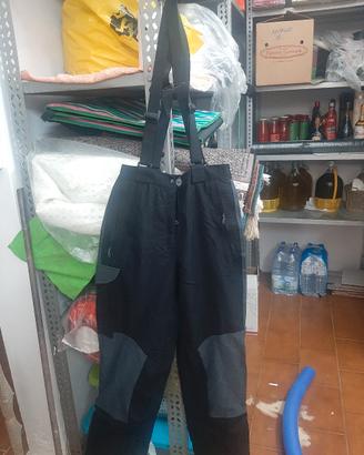 pantalone con bretelle salewa